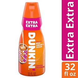 Dunkin' Extra Extra Coffee Creamer - 32 Fl. Oz.