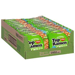 Nissin Top Ramen Ramen Noodle Soup Chili Flavor - 24-3 Oz