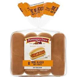 Pepperidge Farm Bakery Classics Side Sliced Hot Dog Buns - 14 Oz