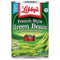 Libbys Green Beans French Style - 14.5 Oz