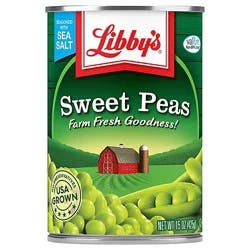 Libbys Peas Sweet - 15 Oz