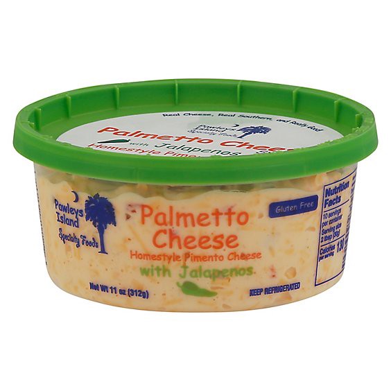 slide 1 of 1, Pawleys Island Specialty Foods Cheese Spread Palmetto With Jalapenos - 12 Oz, 11 oz