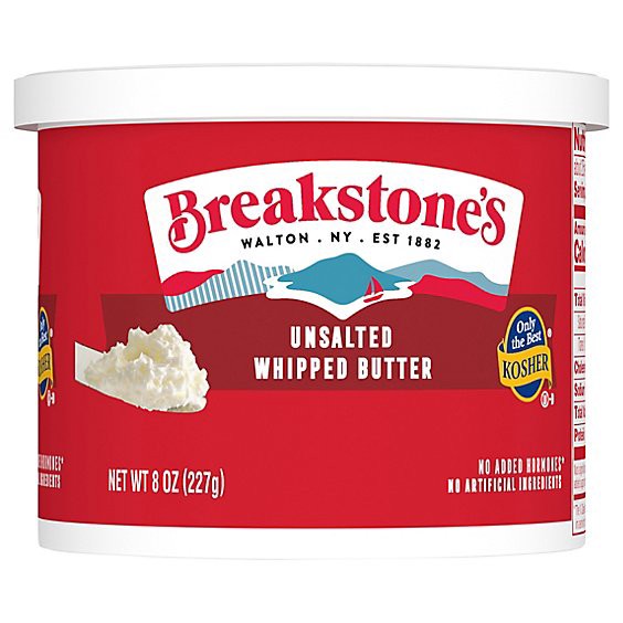 slide 1 of 12, Breakstones Whipped Butter Sweet Passover - 8 Oz, 8 oz