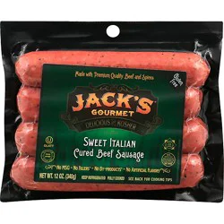 Jacks Italian Sweet Sausage - 12 Oz