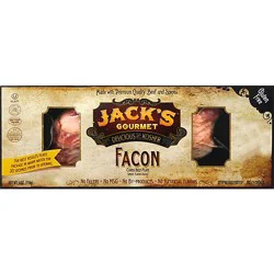 Jacks Retail Facon Cured Beef - 4 Oz