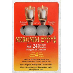 Neronim Sabbath Candles - 24 Count
