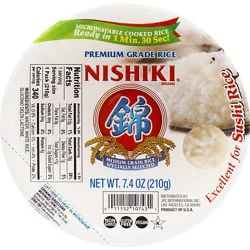 Nishiki Rice Premium Grade Medium Grain - 7.4 Oz