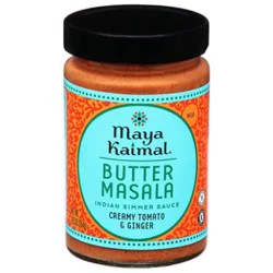 Maya Kaimal All Natural Butter Masala Medium Indian Simmer Sauce - 12.5 Oz