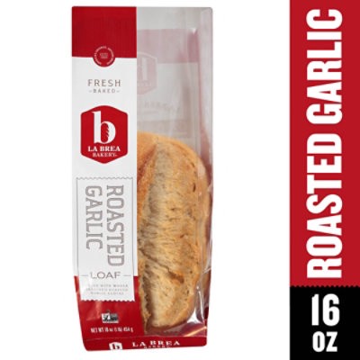 slide 1 of 1, La Brea Bakery Roasted Garlic Loaf Bread - 16 Oz., 16 oz