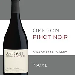 Joel Gott Oregon Pinot Noir Red Wine 13.% Abv Bottle - 750 Ml
