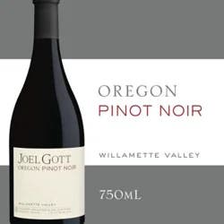 Joel Gott Oregon Pinot Noir Red Wine 13.% Abv Bottle - 750 Ml
