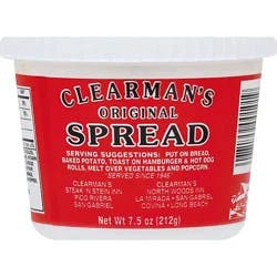 Clearmans Bread Spread - 7.5 Oz