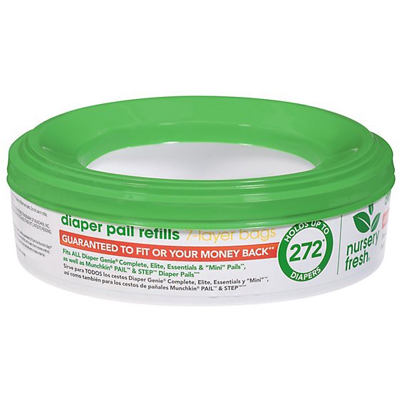 slide 1 of 1, Nursery Fresh Diaper Pail Refill - Each, 1 ct