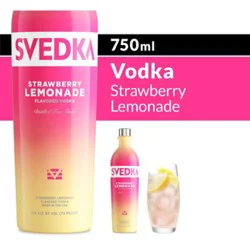 Svedka Strawberry Lemonade Flavored Vodka 70 Proof - 750 Ml