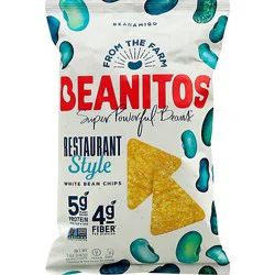 Beanitos Bean Chips White Restaurant Style - 5 Oz