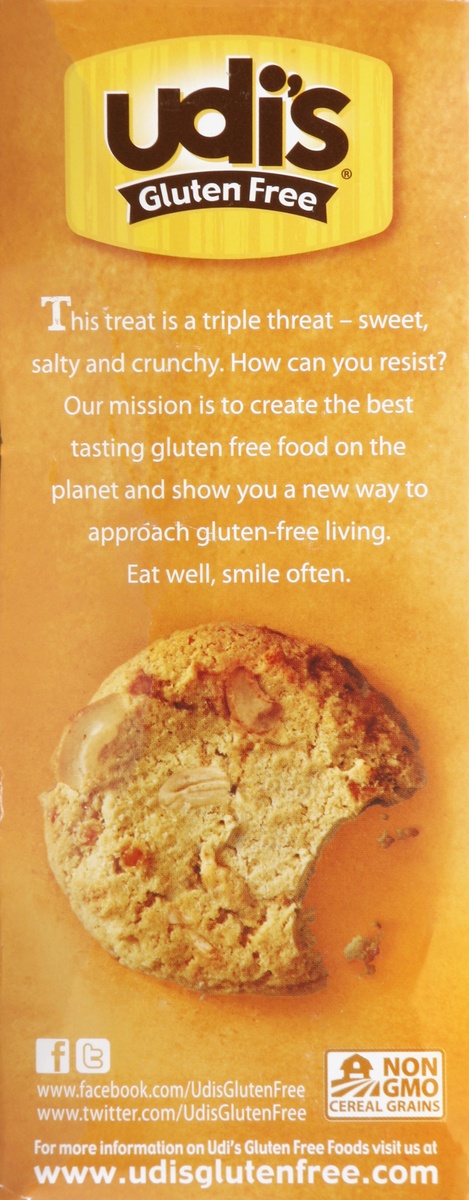 slide 3 of 5, Udi's Gluten Free Soft-baked Salted Caramel Cashew Cookies, 9.1 oz