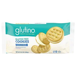 Glutino Vanilla Creme Cookies - 10.5 Oz
