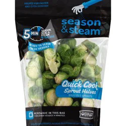Brussels Sprouts Halved Microwavable - 16 Oz