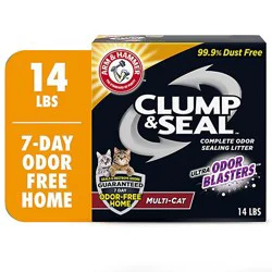 Arm & Hammer Clump & Seal Multi Cat Litter - 14 Lb