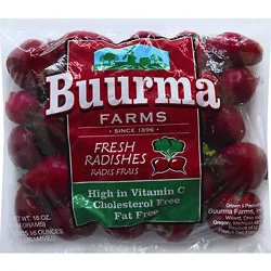 Buurma Farms Radishes Red Prepacked - 1 Lb