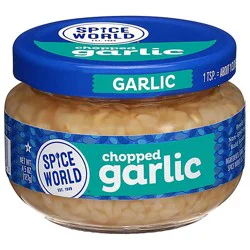 Spice World Garlic Chopped - 4.5 Oz