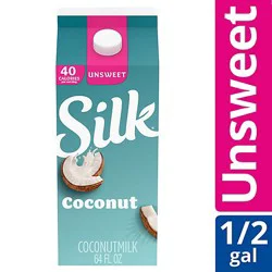Silk Unsweetened Coconut Milk - 64 Fl. Oz.