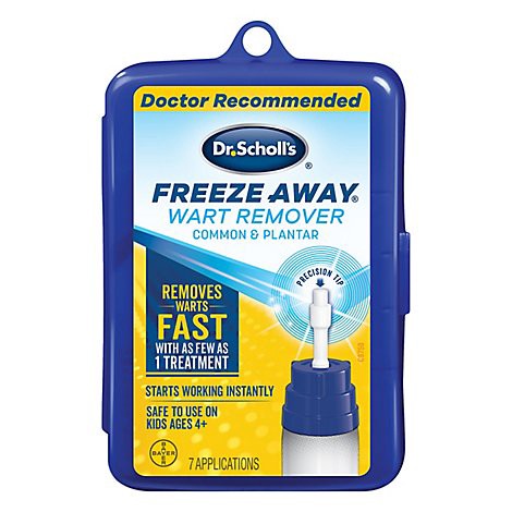 slide 1 of 1, Dr. Scholl's Dr. Scholls Freeze Away Wart Remover Treatment - 7 Count, 7 ct