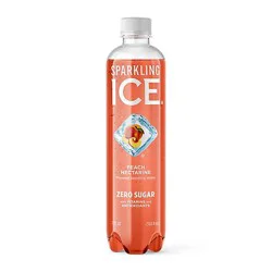 Sparkling Ice Peach Nectarine Sparkling Water 17 Fl. Oz. Bottle