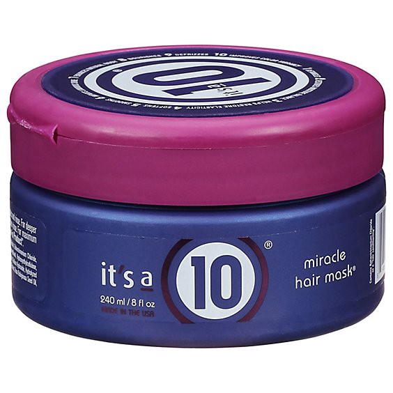 slide 1 of 1, Its A 10 Miracle Hair Mask - 8 Fl. Oz., 8 fl oz