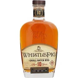 Whistle Pig Whiskey Straight Rye Aged 10 Years 100 Proof - 750 Ml