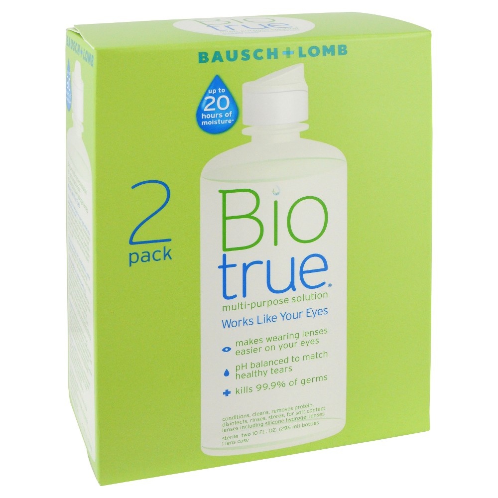 slide 6 of 6, Biotrue Contact Lens Solution - 20 fl oz, 2 ct