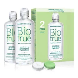 Biotrue Contact Lens Solution Multi-Purpose Lens Case Included Multipack - 2-10 Fl. Oz.