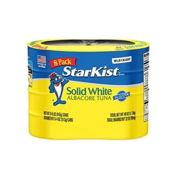 Starkist Tuna Albacore Solid White In Water Cans - 8-5 Oz