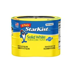 Starkist Tuna Albacore Solid White In Water Cans - 8-5 Oz