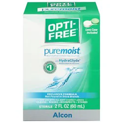 Alcon Opti-Free Pure Moist Disinfecting Solution Multi-Purpose - 2 Fl. Oz.