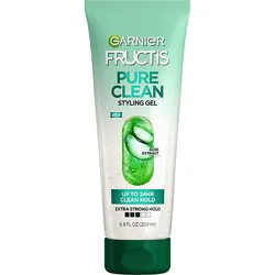 Garnier Fructis Style Pure Clean Styling Gel Up To 24hr Clean Hold - 6.8 Fl. Oz.