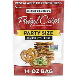 Snack Factory Everything Pretzel Crisps - 14 Oz