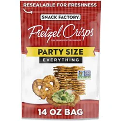 Snack Factory Everything Pretzel Crisps - 14 Oz