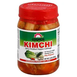 Cosmos Kimchi Pickled Nappa Cabbage Spicy - 14 Oz