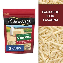 Sargento Shredded Mozzarella Natural Cheese Traditional Cut - 8 Oz