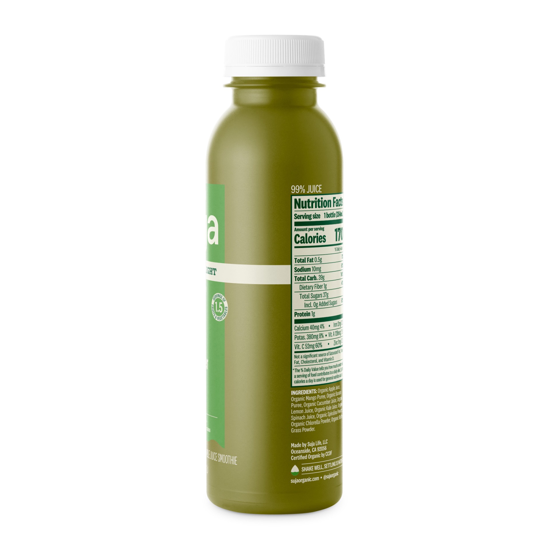 slide 4 of 8, Suja Organic Green Delight Cold Pressed Juice Drink - 12 Fl. Oz., 12 fl oz