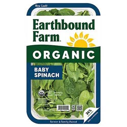 Earthbound Farm Organic Baby Spinach Tray - 16 Oz