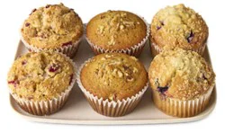 Cranberry Orange,blueberry & Banana Nut Muffins 6 Count - Each