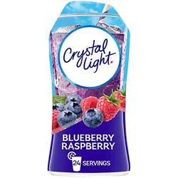 Crystal Light Liquid Blueberry Raspberry Naturally Flavored Drink Mix Bottle - 1.62 Fl. Oz.