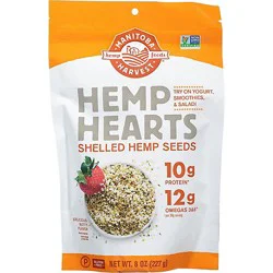 Manitoba Harvest Hemp Seed Nut Shelled - 8 Oz