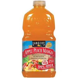 Langers Juice 100% Apple Peach Mango - 64 Fl. Oz.