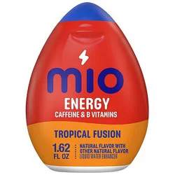 Mio Energy Tropical Fusion Liquid Water Enhancer With Caffeine & B Vitamins Bottle - 1.62 Fl. Oz.