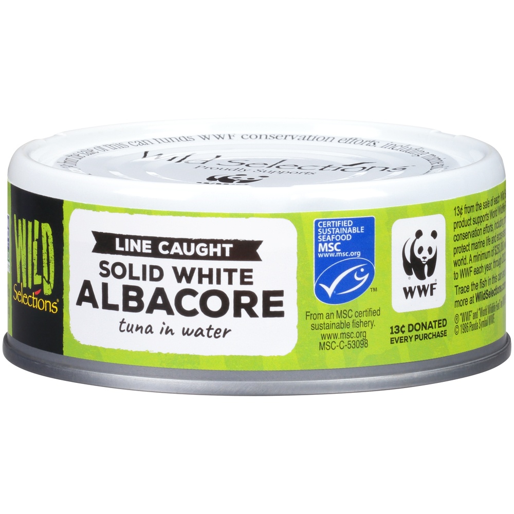 slide 8 of 8, Wild Selections Solid White Albacore Tuna In Water, 5 oz