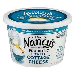 Nancys Organic Cottage Cheese Lowfat - 16 Oz