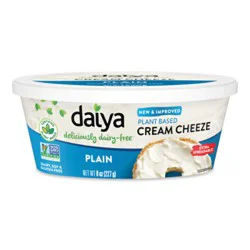 Daiya Dairy Free Plain Vegan Cream Cheese - 8 Oz